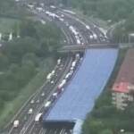 Maltempo a Bologna, il sorvolo della zona della frana a Fontanelice