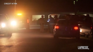 Usa, catturato presunto killer sparatoria Texas: la scena dell’arresto