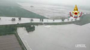 Maltempo, esondano corsi d’acqua nel Ravennate