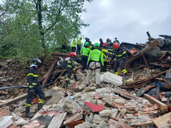 Maltempo, frana su abitazione nel bolognese