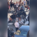 Clima, attivisti di Ultima Generazione nudi in piazza Barberini a Roma