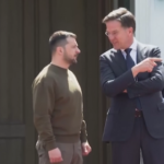 Ucraina, Zelensky incontra Rutte e De Croo all’Aja