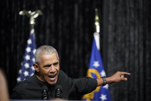 Barack Obama in campagna elettorale per Raphael Warnock