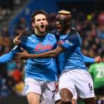 Napoli Campione, scudetto nel segno di Osimhen e Kvara gemelli diversi del gol