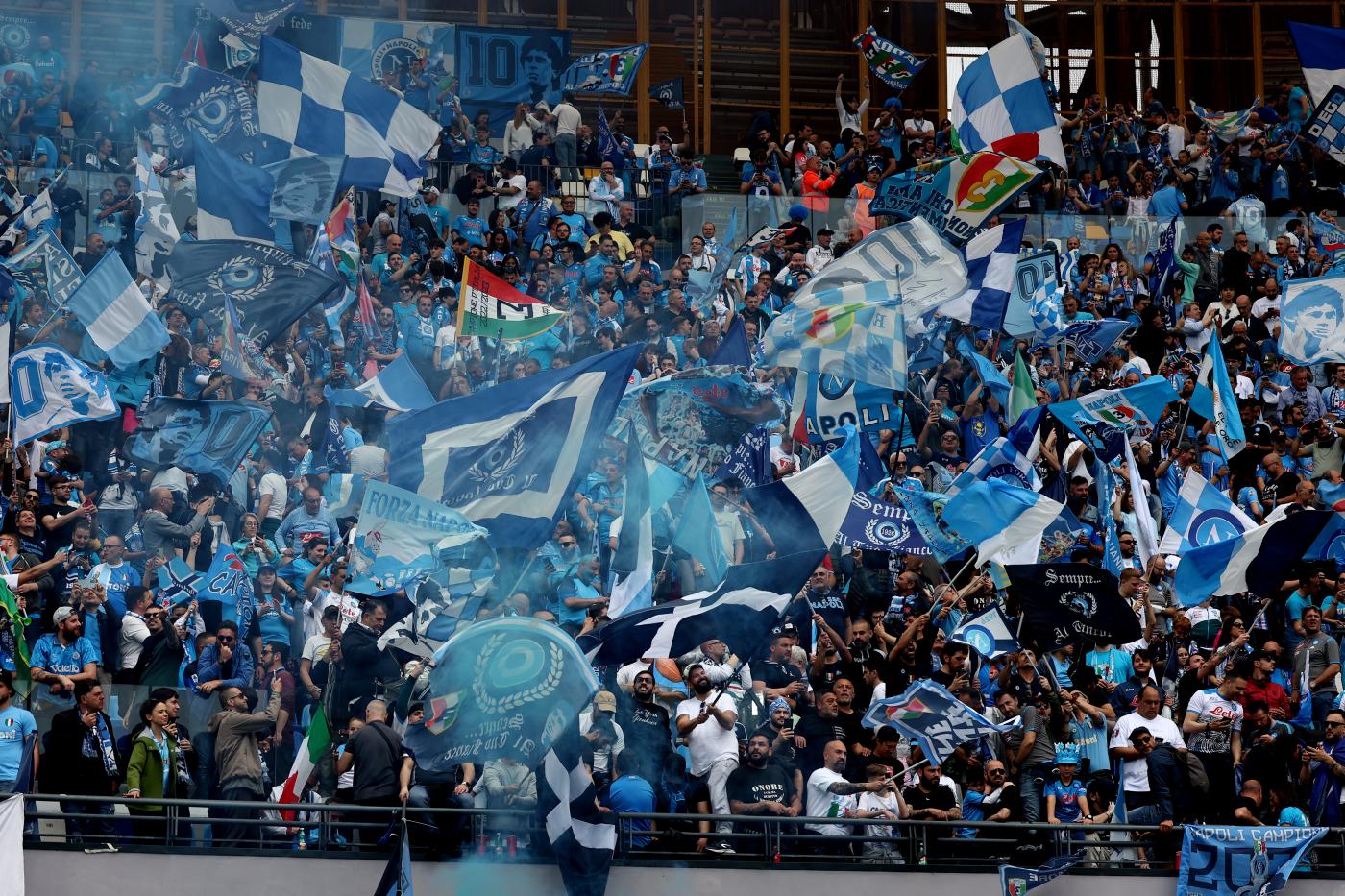 Udinese-Napoli, Maradona Sold-out per i maxischermi