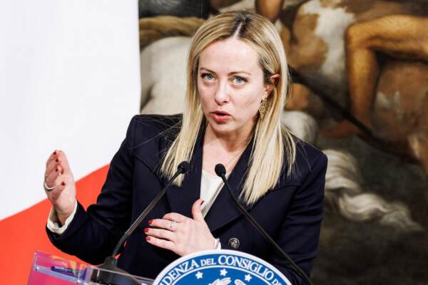 Palazzo Chigi - Giorgia Meloni incontra il Cancelliere austriaco Karl Nehammer