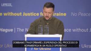 Ucraina, Zelensky: “Creare tribunale speciale per l’aggressione russa”