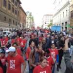 Roma, movimenti per la casa in piazza contro gli sgomberi