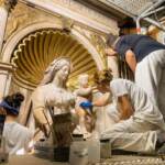 Roma, bio restauro Madonna del Parto a Sant’Agostino in Campo Marzio