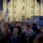 Napoli campione, festa anche a Milano