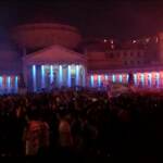 Scudetto Napoli, Piazza del Plebiscito gremita