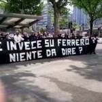 Lega Calcio, protesta dei tifosi della Sampdoria a Milano