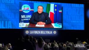 Berlusconi: “FI religione laica della Libertà, io sarò con voi”