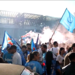 Napoli campione, festa fuori dal Maradona