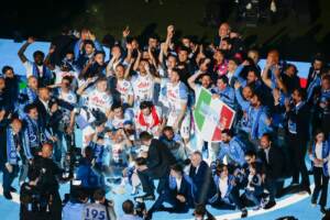 Napoli, festa scudetto al Maradona