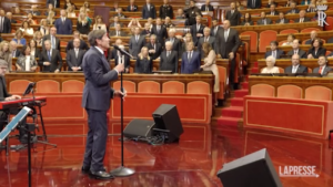 75 anni Senato, Morandi canta l’Inno di Mameli