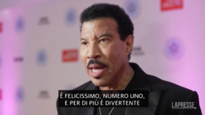 Re Carlo, Lionel Richie al concerto: “Sto entrando nella storia”