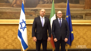Italia-Israele, Fontana incontra lo speaker della Knesset
