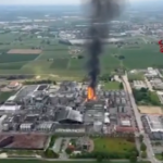 Faenza, incendio alla Caviro: evacuate 530 persone