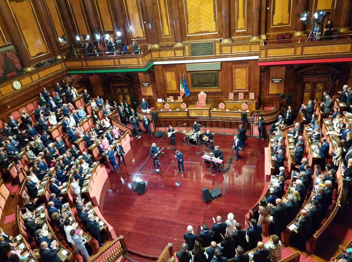 Senato, Le Celebrazioni Per I 75 Anni Dalla Prima Seduta - LaPresse