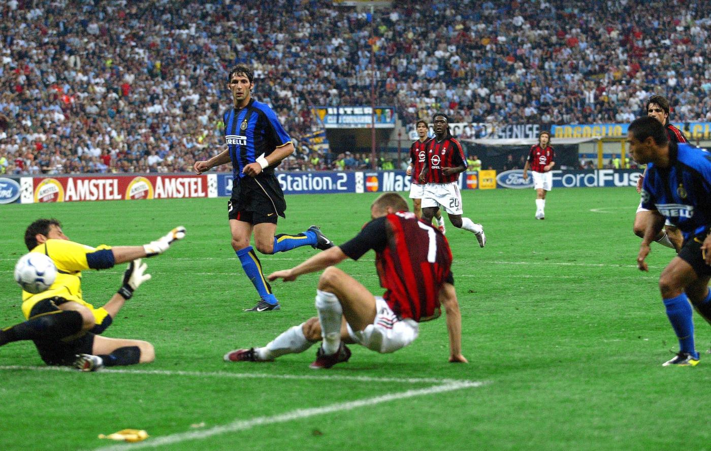 Champions, i precedenti dell’Euroderby di Milano