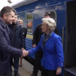 Ucraina, von der Leyen arrivata a Kiev