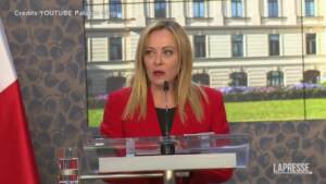 Ue, Meloni: “Deve risolvere problema di dipendenza energetica”