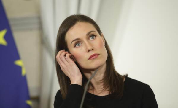 Il primo ministro finlandese Sanna Marin, foto d\'archivio