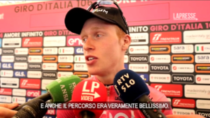Giro d’Italia, la maglia rosa Leknessund: “Percorso bellissimo”