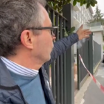 Esplosione Milano, il proprietario guarda la casa in fiamme