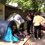 Caro affitti, studenti in tenda davanti al Ministero dell’Università e della Ricerca