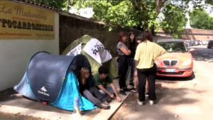 Caro affitti, studenti in tenda davanti al Ministero dell’Università e della Ricerca