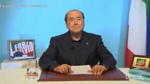 Berlusconi, un nuovo video appello al voto per le amministrative