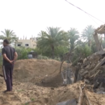 Gaza, case distrutte dagli attacchi aerei di Israele
