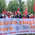 Sindacati in piazza a Milano, Landini: “Avanti fino a che non otterremo ciò che vogliamo”
