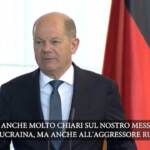 Ucraina, Scholz a Zelensky: “Sostegno fino a quando necessario”