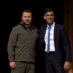Ucraina, Sunak accoglie Zelensky: “Fantastico averti qui, amico mio”