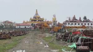 Myanmar, le immagini della devastazione provocata dal ciclone Mocha