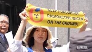 Fukushima, proteste contro rilascio in mare di acque radioattive