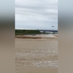 Maltempo, l’autostrada A14 allagata tra Faenza e Forlì