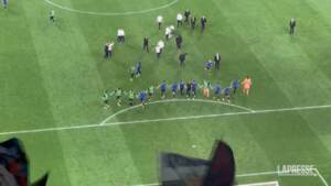 Champions, Inter in finale: la festa dei tifosi allo stadio