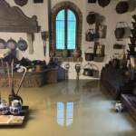 Maltempo Emilia-Romagna, nel ravennate allagata la celebre Villa Morsiani