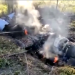 Ucraina, missili russi su Kiev: detriti in fumo