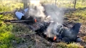 Ucraina, missili russi su Kiev: detriti in fumo