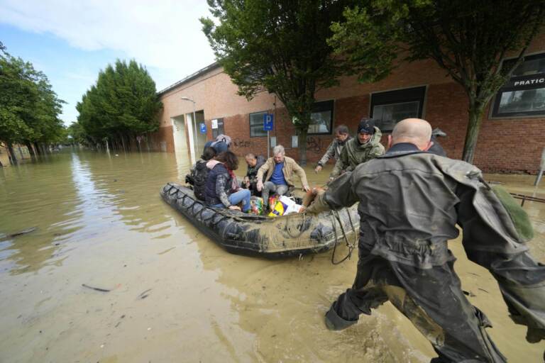 Maltempo e inondazioni a Faenza