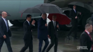 G7, l’arrivo di Biden in Giappone