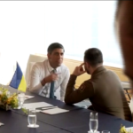 G7, Zelensky incontra Sunak