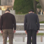 G7, Zelensky visita il memoriale di Hiroshima