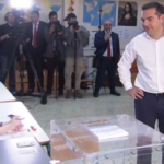 Grecia, Tsipras voto al seggio ad Atene