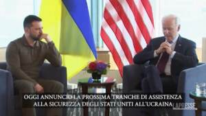 G7, Biden annuncia nuovo pacchetto di aiuti all’Ucraina
